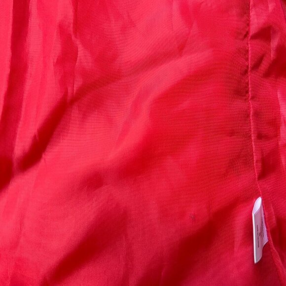 New York & Company Leopard-Print Coco Red Puffer Vest Size Small - Picture 11 of 12